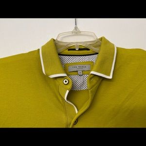 Ted Baker 3 polo chartreuse